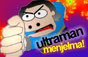 Gamabar hero menjelma menjadi Ultraman